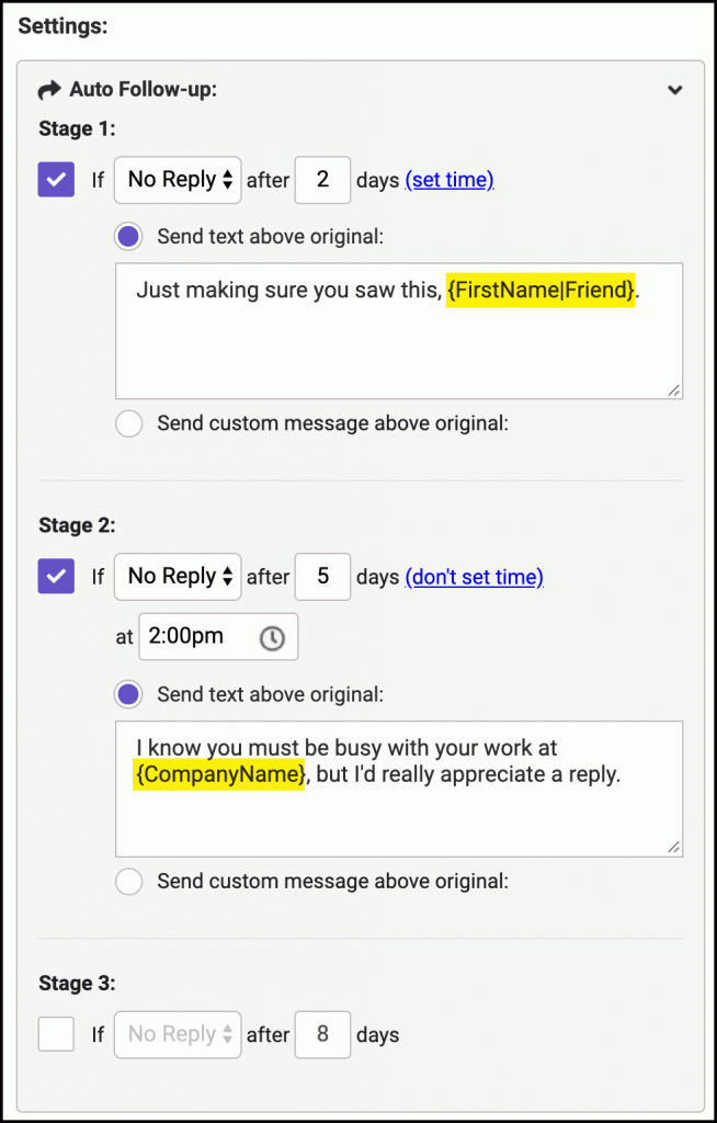 Setup Gmail Auto Follow Up Emails Until You Get A Reply Updated 22