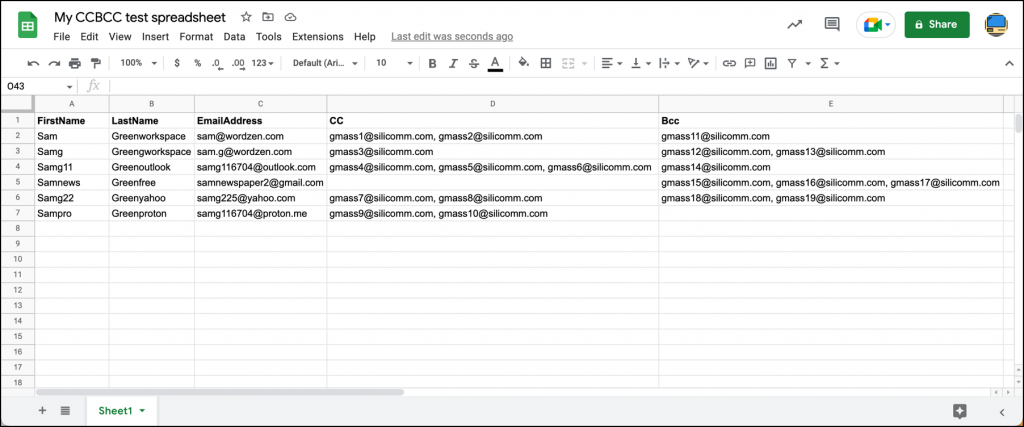 How To Mail Merge CC And BCC In Gmail With Google Sheets