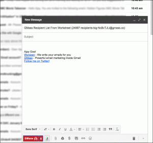 Easy way to send a mass email to every contact in your Gmail account
