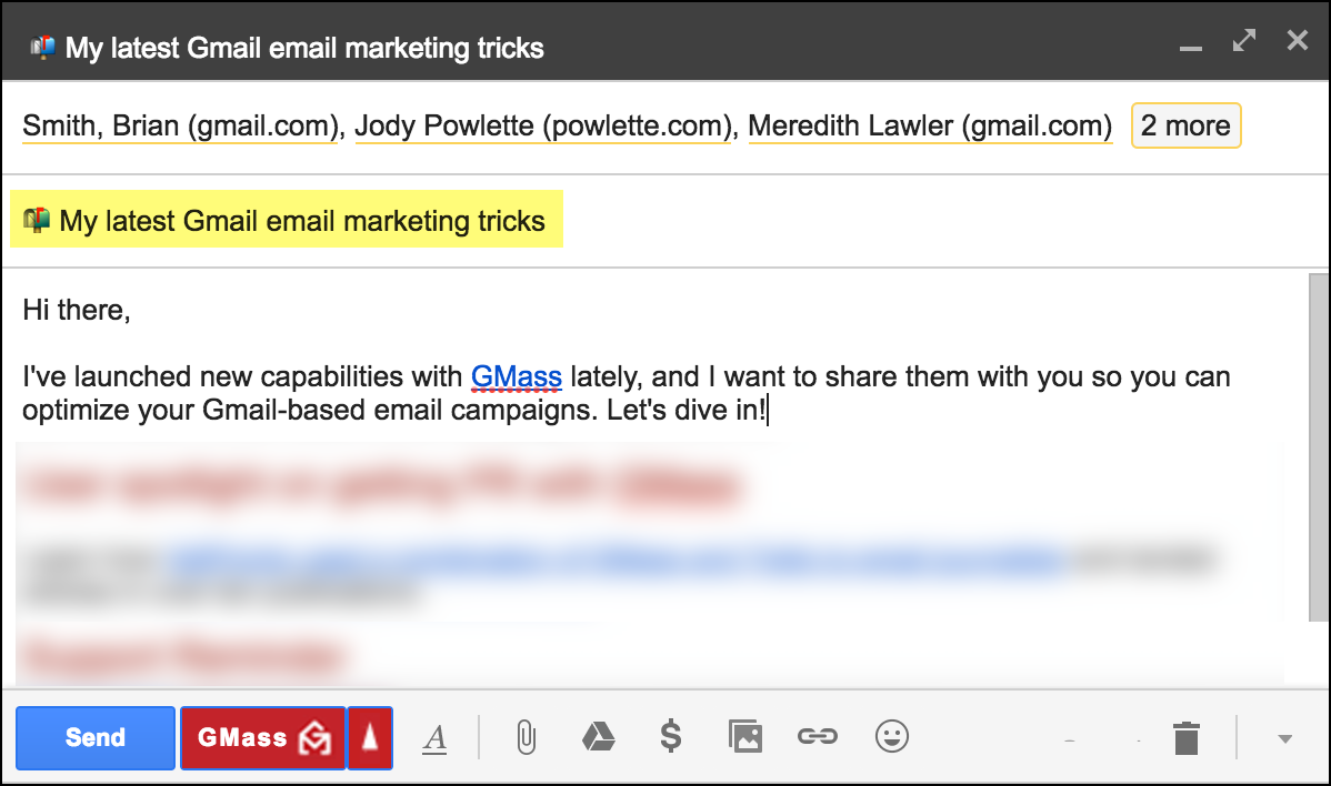 How to use emojis in your Gmail email marketing campaigns