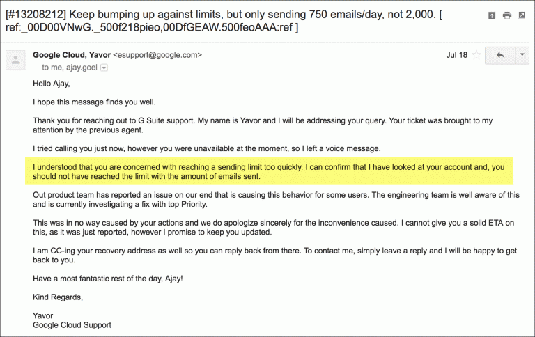 How To Fix Gmail Error You Have Reached A Limit For Sending Mail Your 