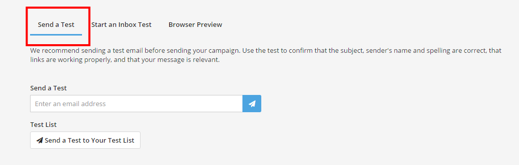 Testing your email marketing campaign