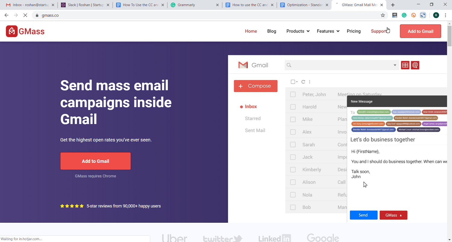Cómo crear una lista de correo electrónico desde tu cuenta de Gmail Ottima