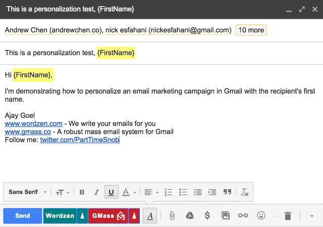 how to make a automatic email sender go to spam
