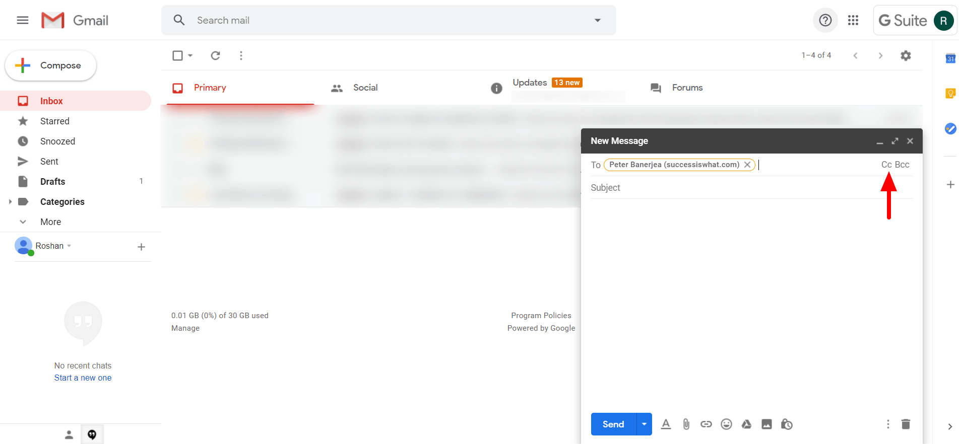 How To Use The Cc And Bcc Features In Gmail