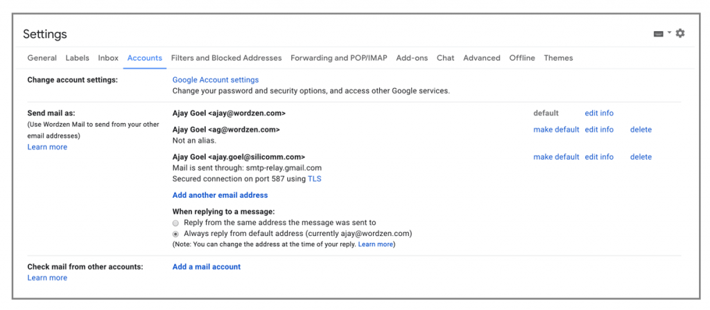 Developer's Guide To The Gmail Api And From Addresses Names