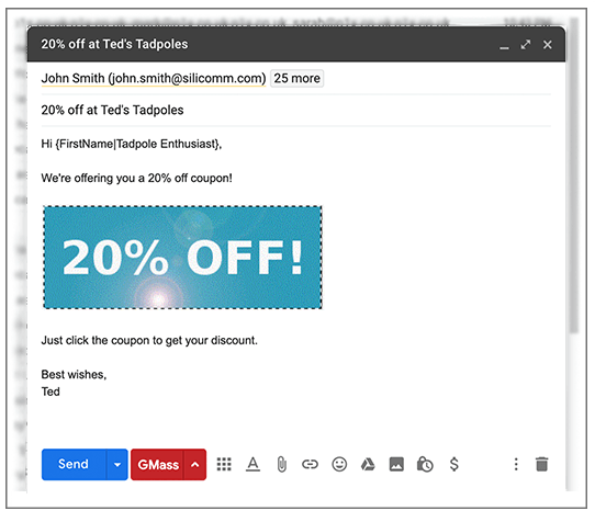 gmail putting video in email