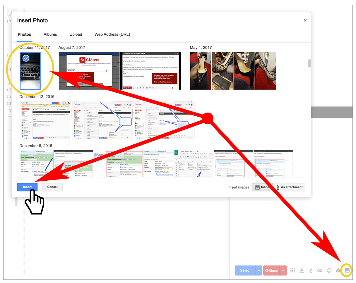 embed video in gmail email