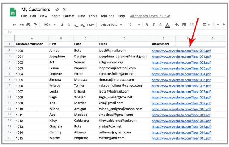 How to send multiple emails with different attachments in Gmail