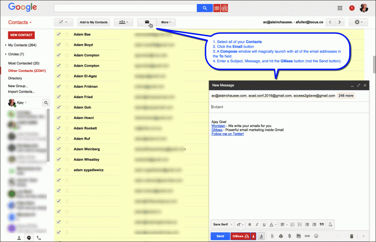 Create Group Email In Gmail App Mymagesvertical 5166