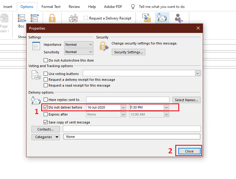 How to Schedule Email in Outlook in 2020