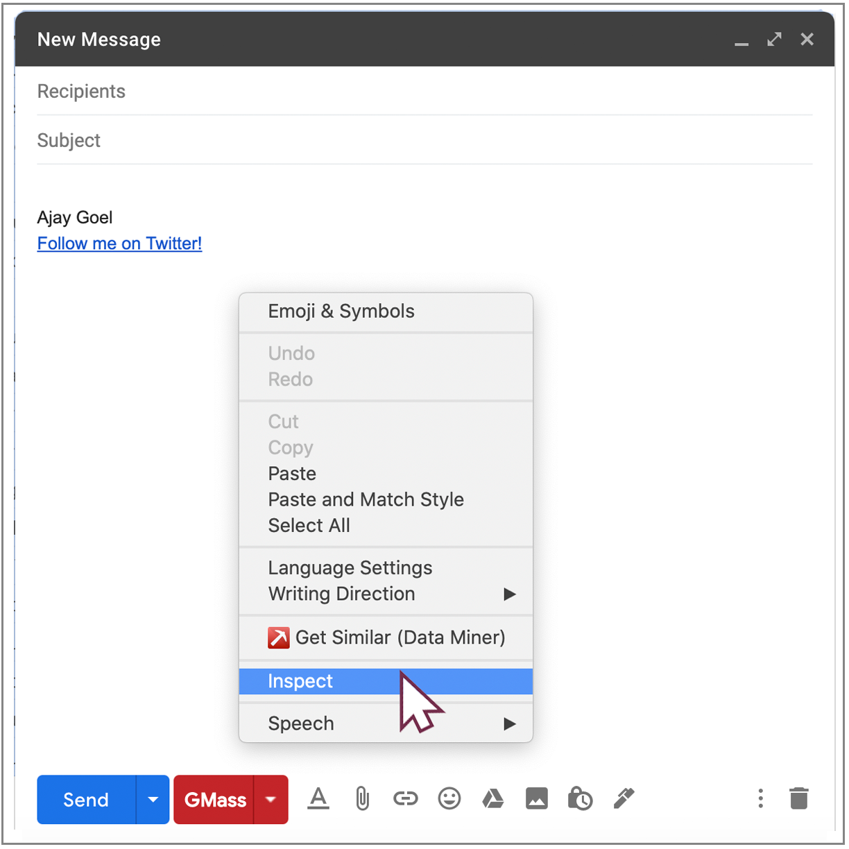 insert youtube video into gmail email