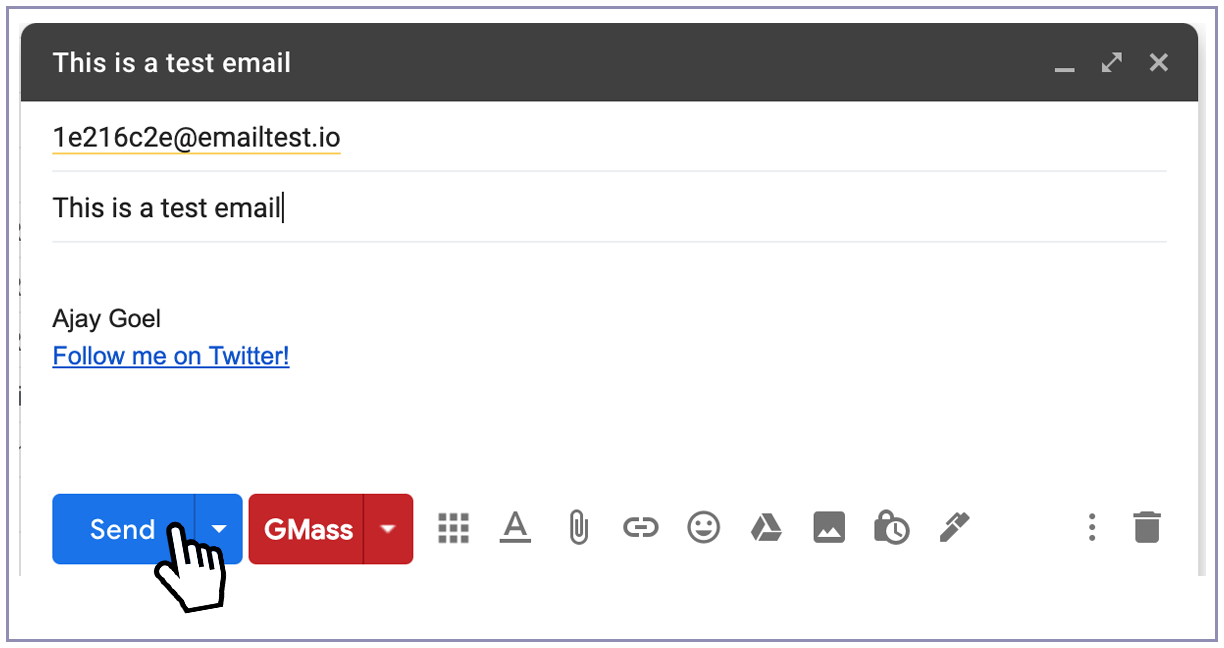 gmail send html message