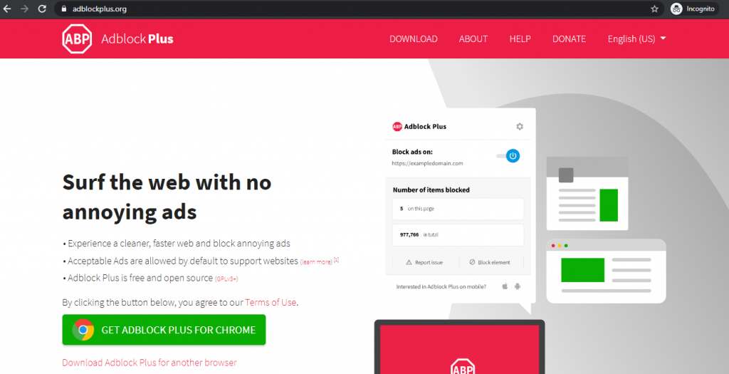 Chrome Extensions Adblock Plus