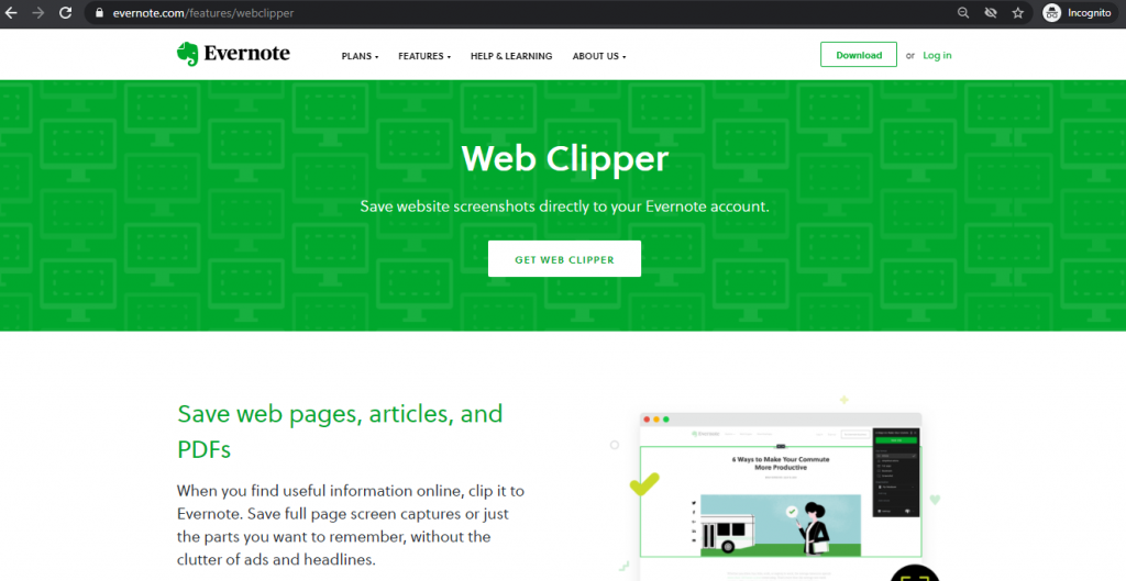 evernote chrome extension