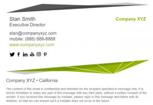professional email signature professional email signature