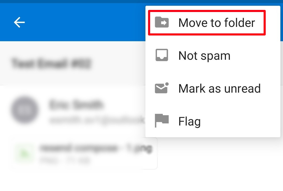where is spam folder in outlook