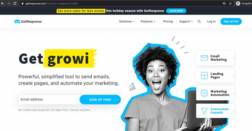 Mailchimp Alternatives_GetResponse