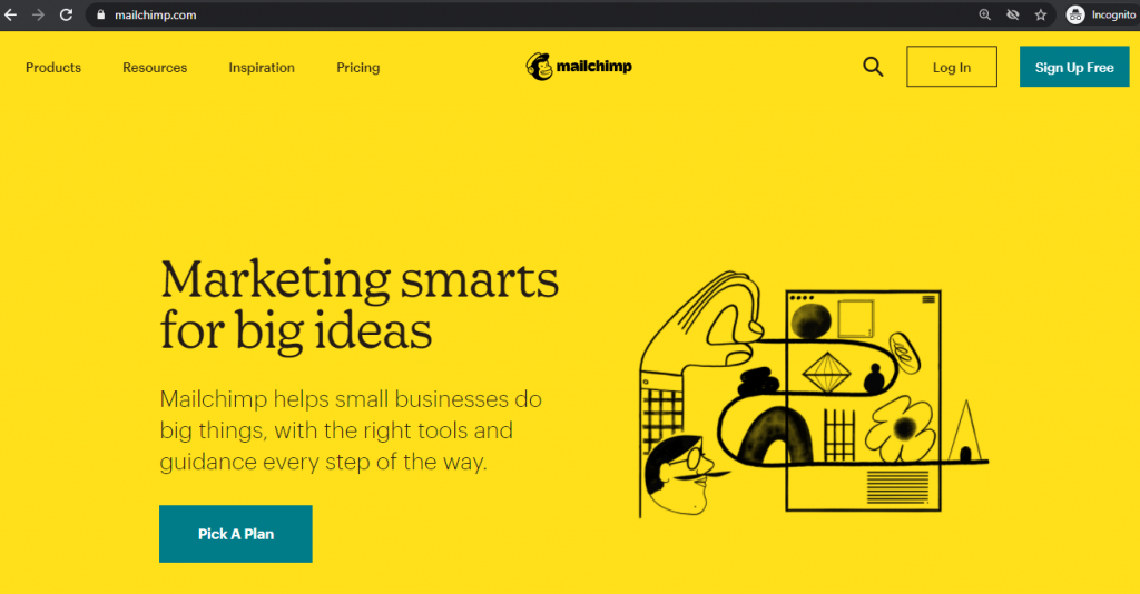 Mailchimp Review_Homepage