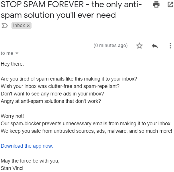 How to Block Spam Emails