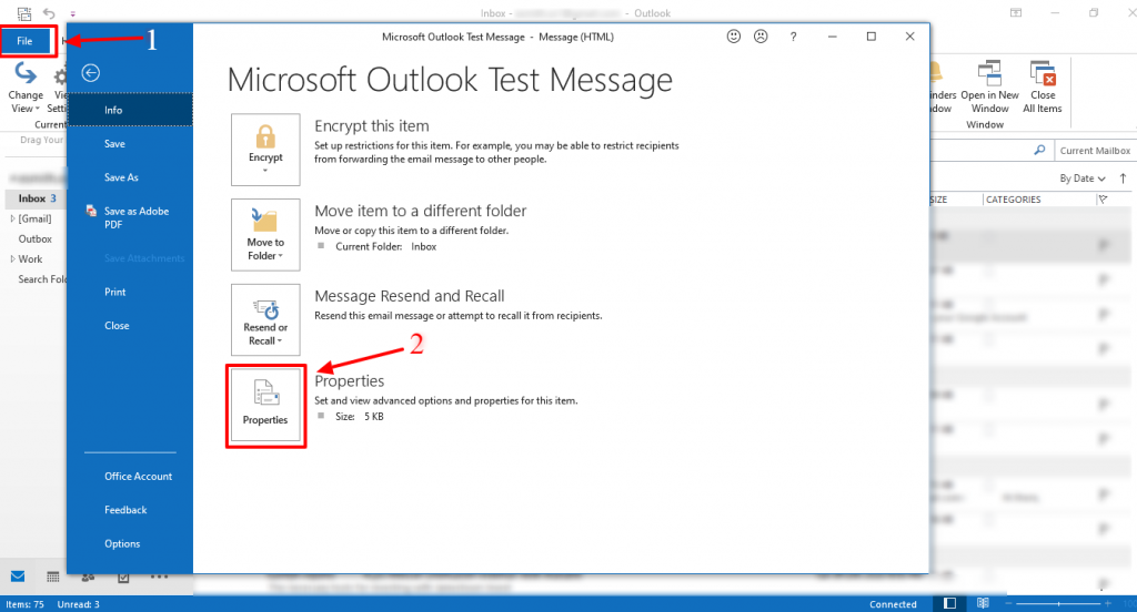 how-to-view-send-message-headers-in-outlook-2016-or-365-youtube