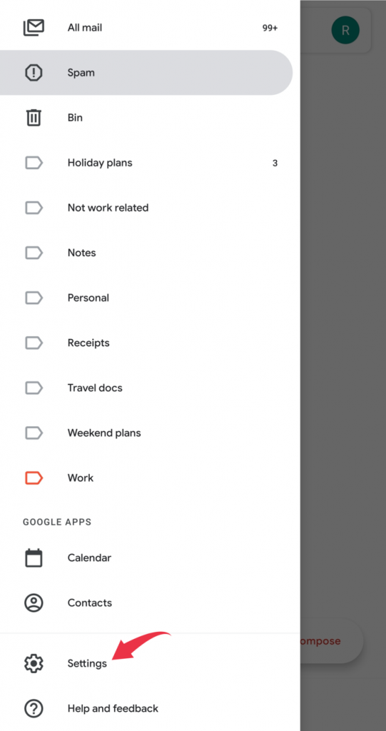 gmail taking a long time to send email