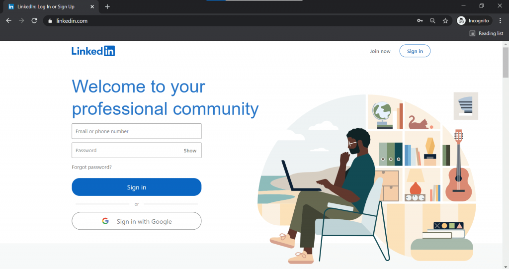 LinkedIn Login 2021, linkedin.com login