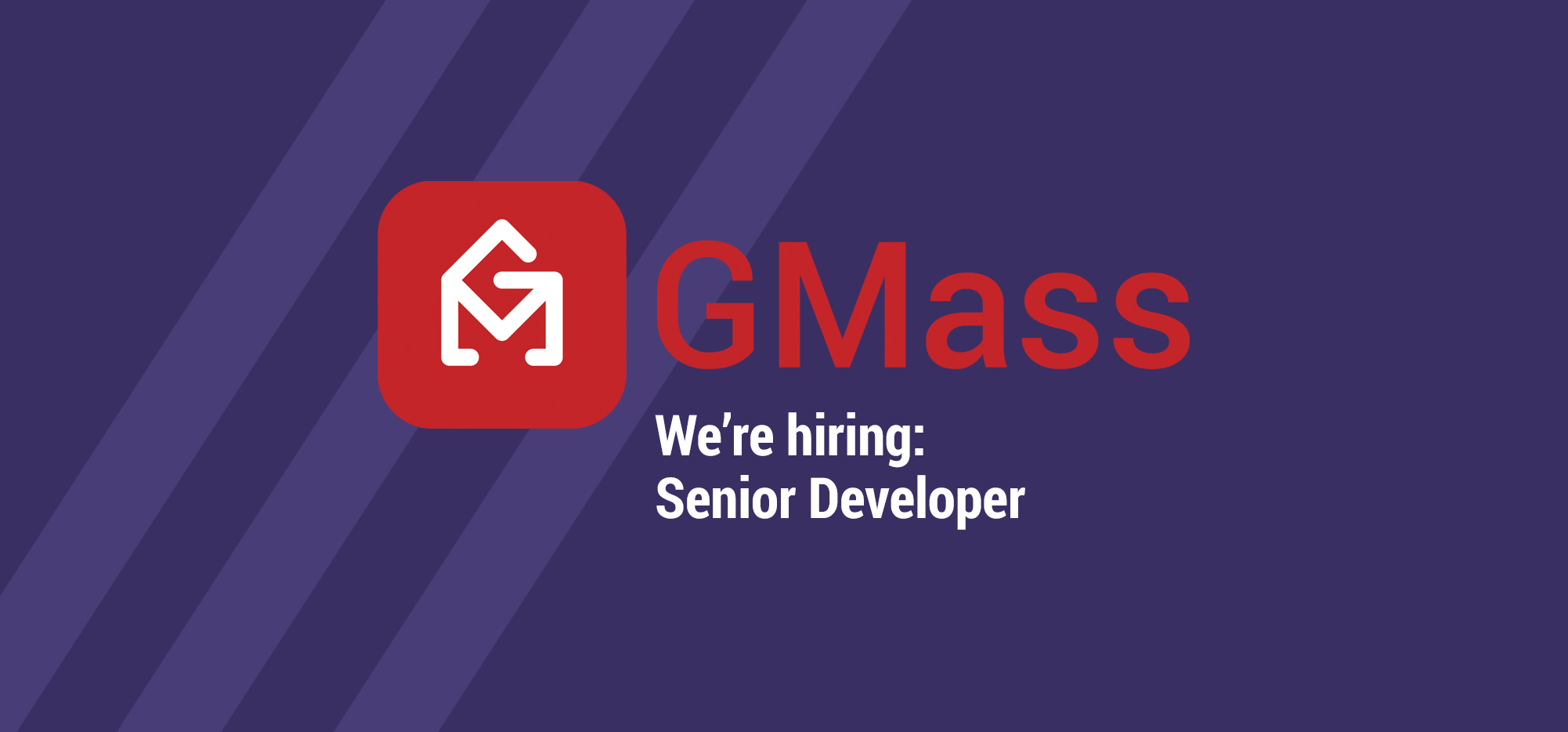 GMass is hiring - Senior Developer