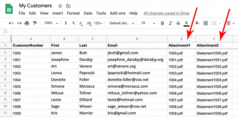 mail merge pdf from excel