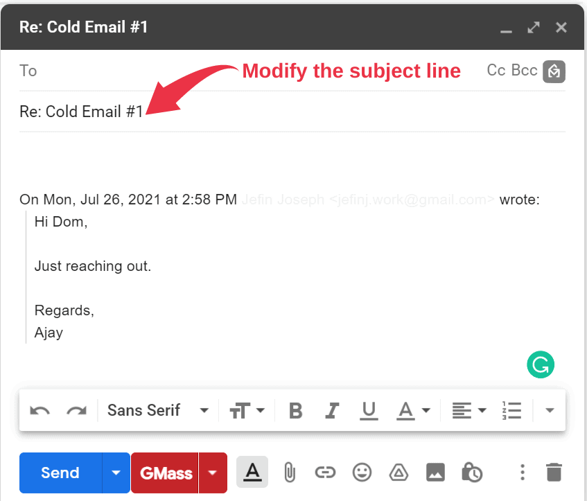 structuring the email correctly  short vs long form content