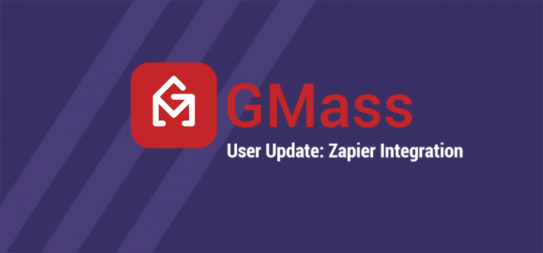 GMass Zapier integration