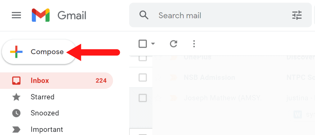 Gmail: Sending Email