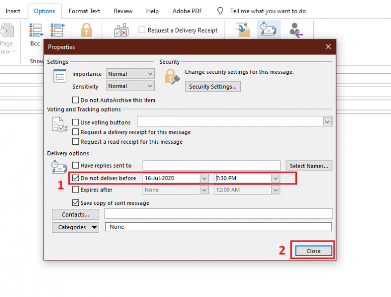 How To Scheduled Email In Outlook