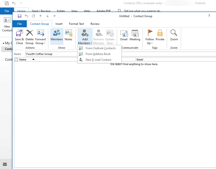 Como Criar Grupo De Email No Outlook Tecnnice 4439