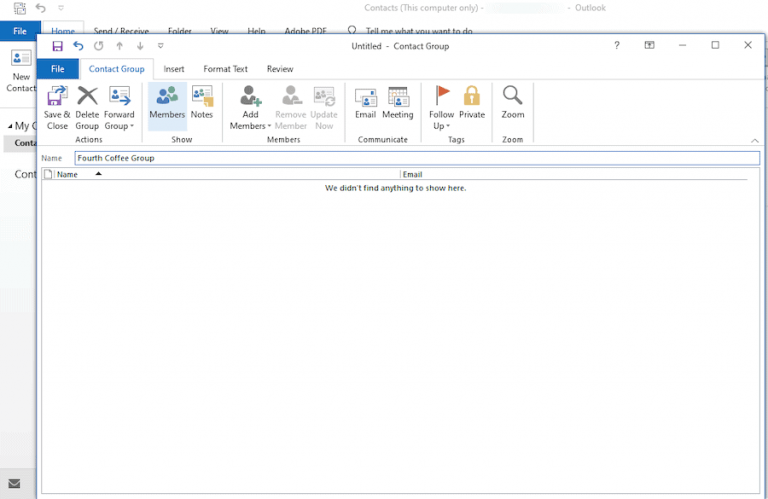 How to Create an Email Group in Outlook (Step-by-Step Guide)