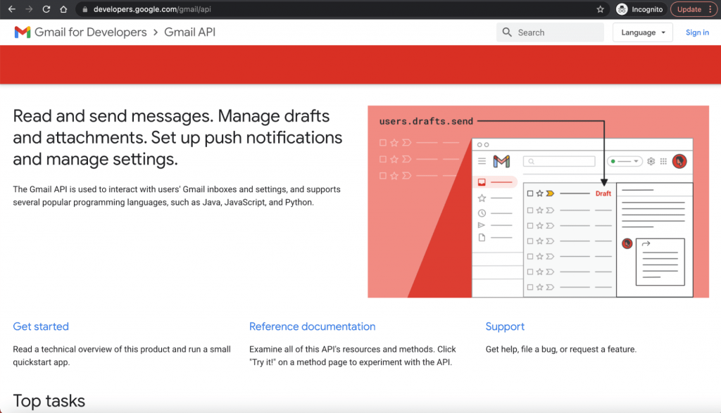 Gmail Api