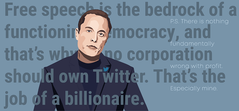 Elon Musk email series about Twitter