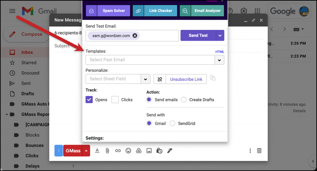 New Feature: Load Content Easily from a Previous Gmail Email Campaign