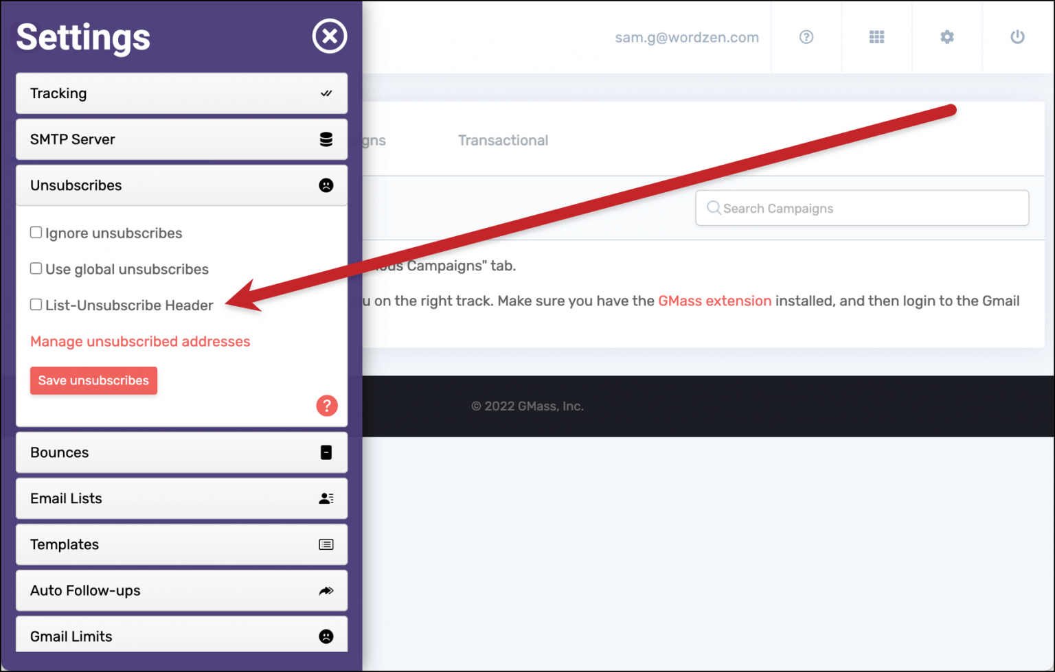 List-Unsubscribe Header: What It Is And How To Implement It In GMass