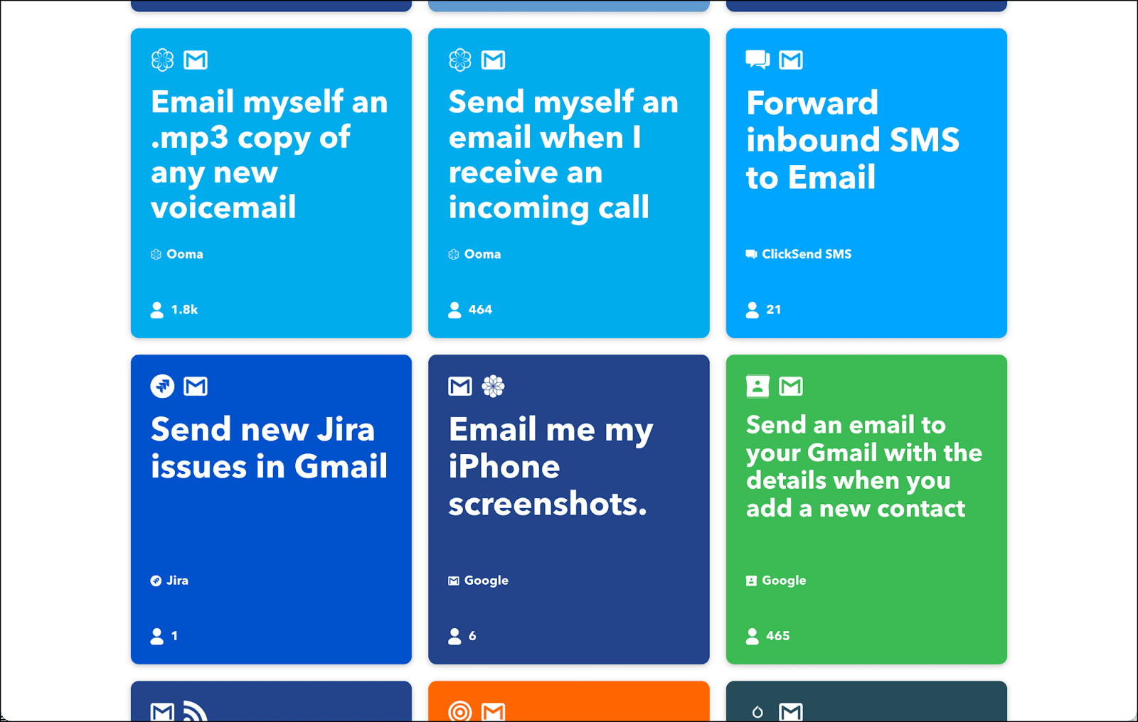 IFTTT for quick Gmail automations