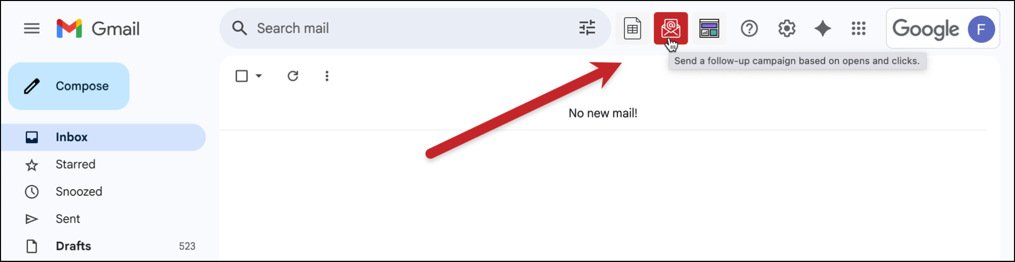Initiate a behavior-based follow-up campaign
