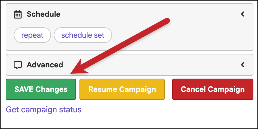 Save any changes you make in the future