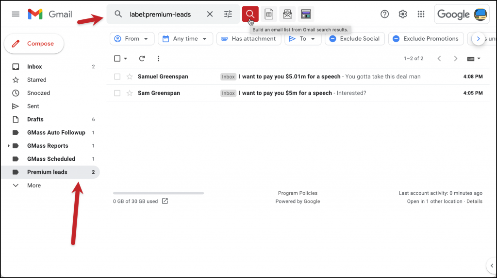 GMass’s Gmail list builder: Build a targeted mailing list inside Gmail ...